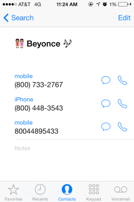 The emoticon on the left represents me holding hands with Beyoncé.  The one on the right represents music because Beyoncé… (Note to self: If you type Beyoncé too many times it starts to look weird... remember to tell her that next time she calls!)